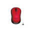 Logitech M221 Silent Wireless Mouse - Red