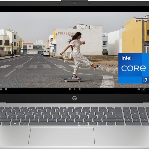 HP 15-FD0229NIA 13th Gen Core i7-1355U, 8GB DDR4, 512GB SSD, Intel Iris Xe Graphics, Backlit Keyboard, 15.6" FHD, DOS